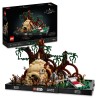 LEGO Diorama addestramento Jedi su Dagobah