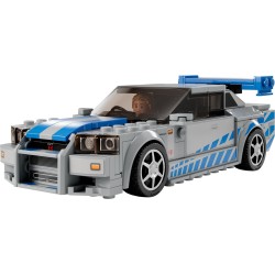 LEGO Speed Champions 2 Fast 2 Furious Nissan Skyline GT-R (R34)