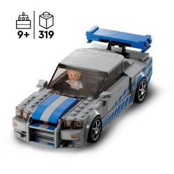 LEGO Speed Champions 2 Fast 2 Furious Nissan Skyline GT-R (R34)