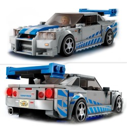 LEGO Speed Champions 2 Fast 2 Furious Nissan Skyline GT-R (R34)