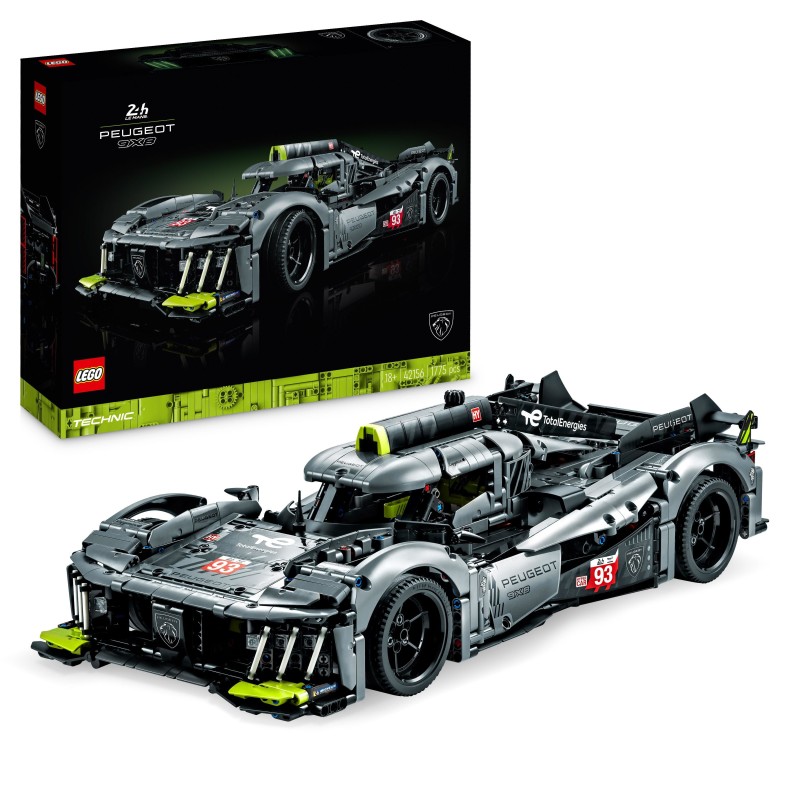 LEGO Technic PEUGEOT 9X8 24H Le Mans Hybrid Hypercar