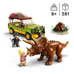 LEGO Jurassic World La ricerca del Triceratopo