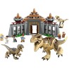 LEGO Jurassic World Centro visitatori  l’attacco del T. rex e del Raptor