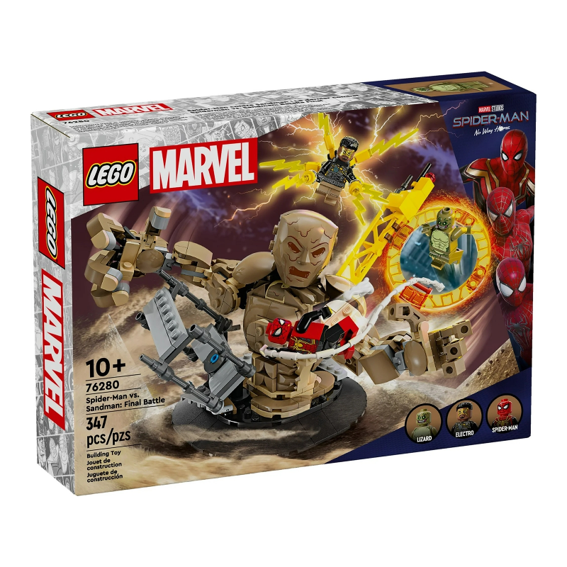 76280 LEGO Spider-Man vs. Uomo sabbia: Battaglia finale