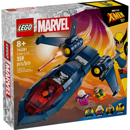 76281 LEGO X-Jet di X-Men