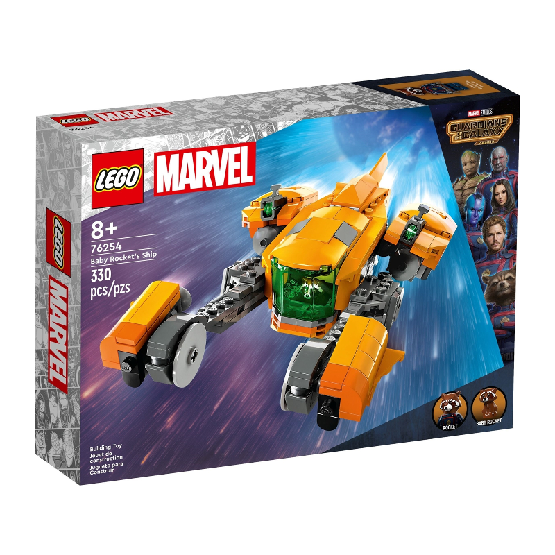 76254 LEGO Marvel Super Heroes Astronave di Baby Rocket