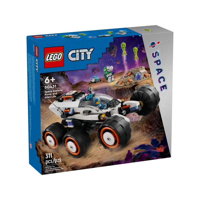 60431 LEGO Rover esploratore spaziale e vita aliena