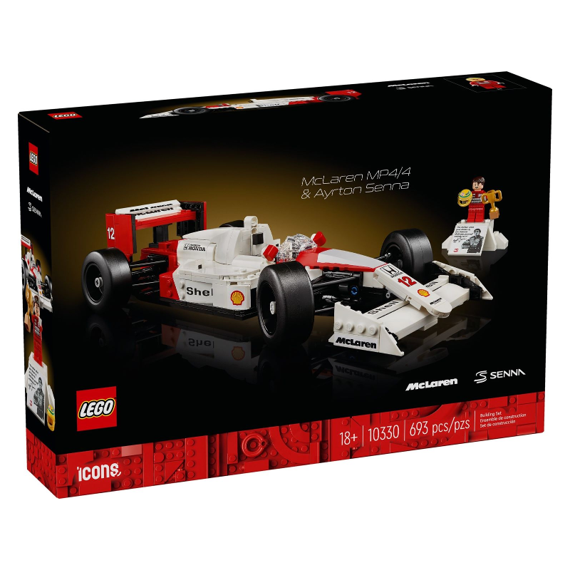 10330 LEGO McLaren MP4/4 e Ayrton Senna