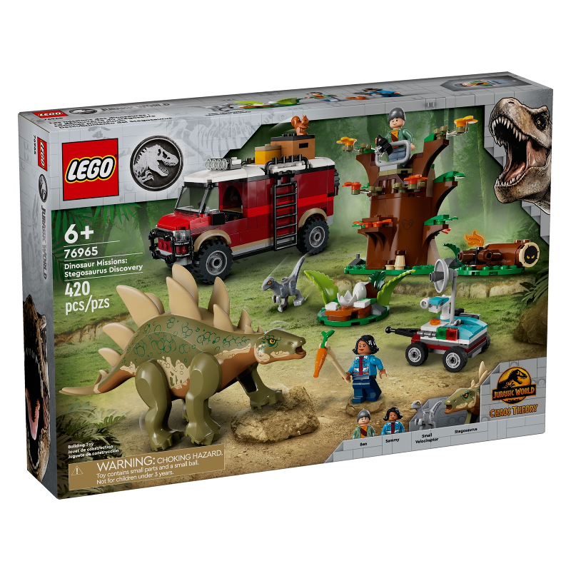 76965 LEGO Missione dinosauro: scoperta dello stegosauro