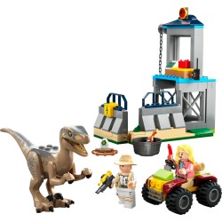 LEGO Jurassic World La fuga del Velociraptor