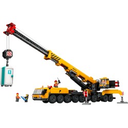 LEGO Gru da cantiere mobile gialla