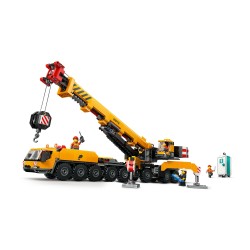 LEGO Gru da cantiere mobile gialla