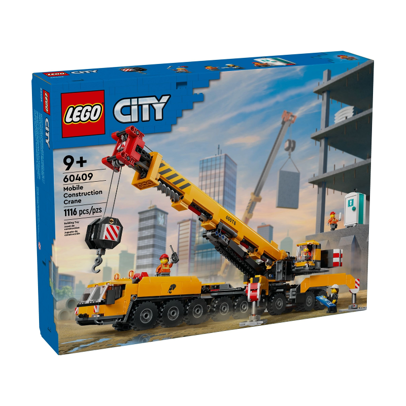 60409 LEGO Gru da cantiere mobile gialla