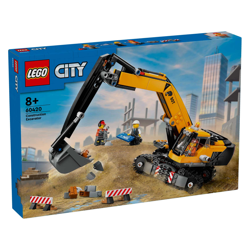 60420 LEGO Escavatore da cantiere giallo