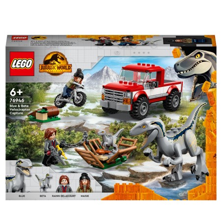 LEGO La cattura dei Velociraptor Blue e Beta